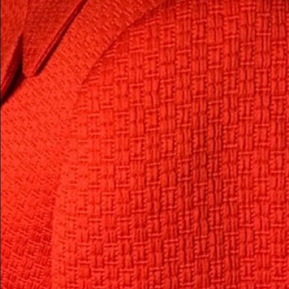 Talbots Red Double Breasted Jacket - image 5